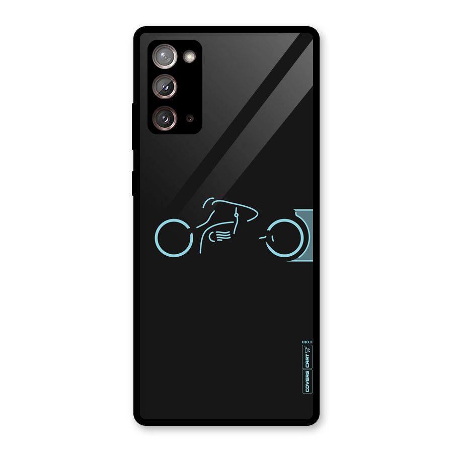 Blue Ride Glass Back Case for Galaxy Note 20