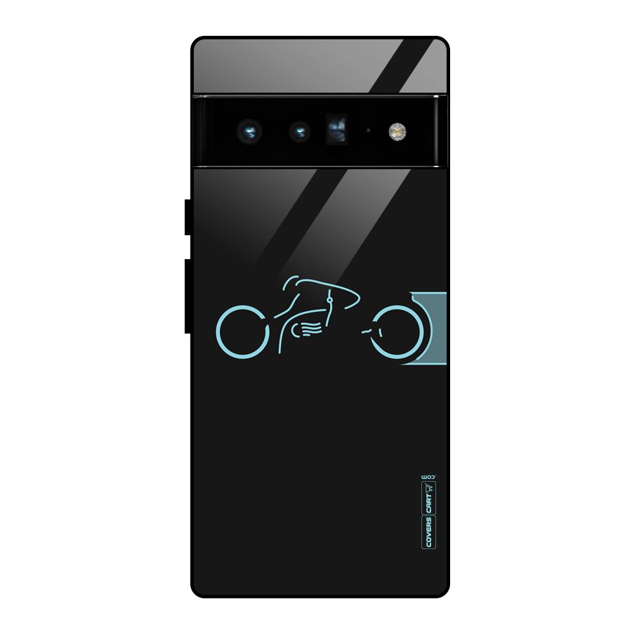 Blue Ride Glass Back Case for Google Pixel 6 Pro