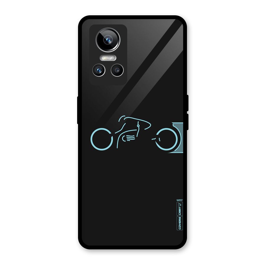 Blue Ride Glass Back Case for Realme GT Neo 3