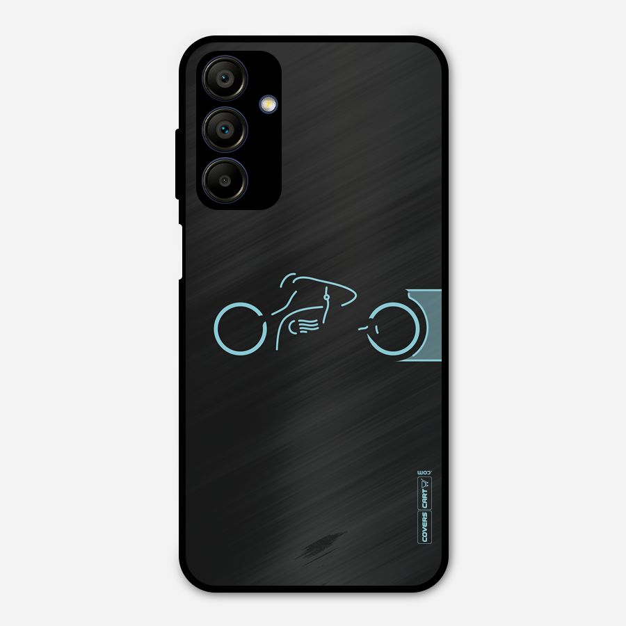Blue Ride Metal Back Case for Galaxy A15 5G