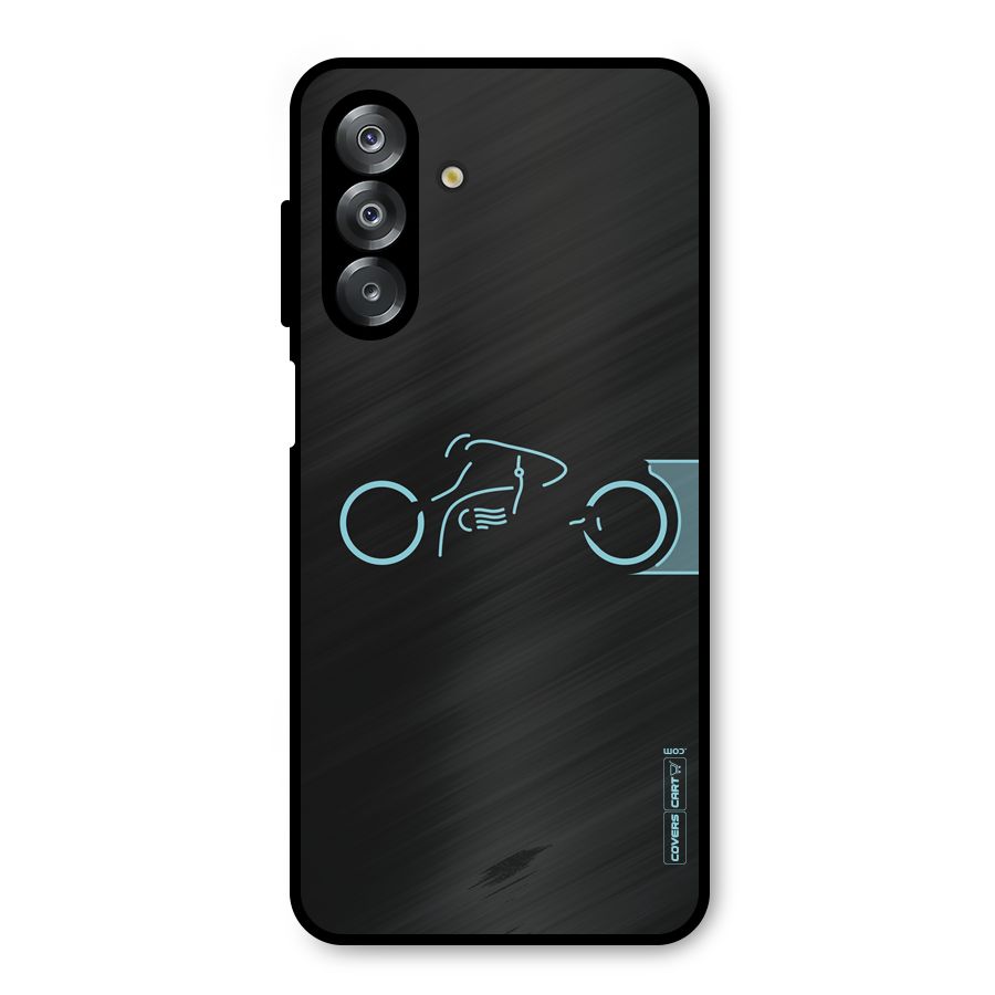 Blue Ride Metal Back Case for Galaxy A26