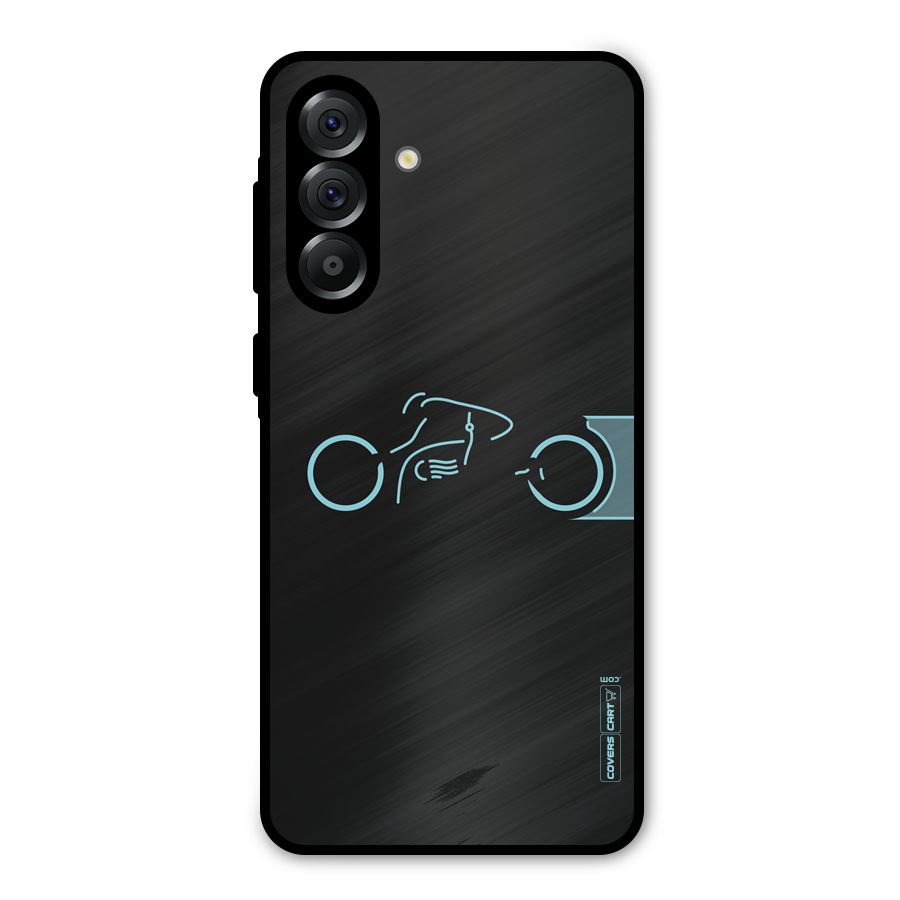 Blue Ride Metal Back Case for Galaxy A36