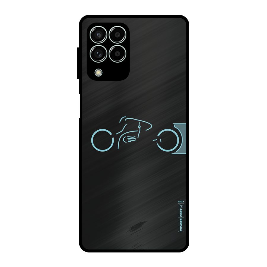 Blue Ride Metal Back Case for Galaxy M33
