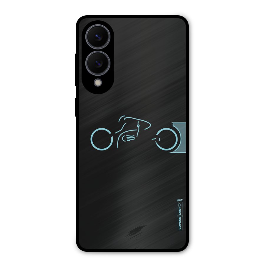 Blue Ride Metal Back Case for Galaxy S25 Edge