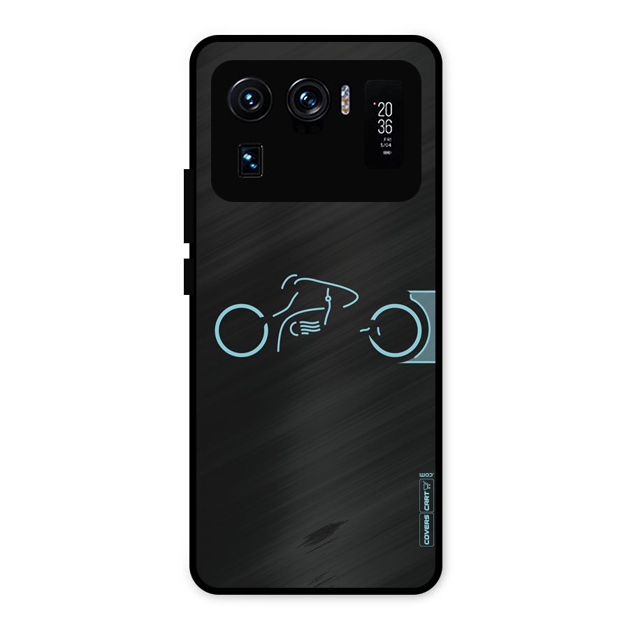 Blue Ride Metal Back Case for Mi 11 Ultra