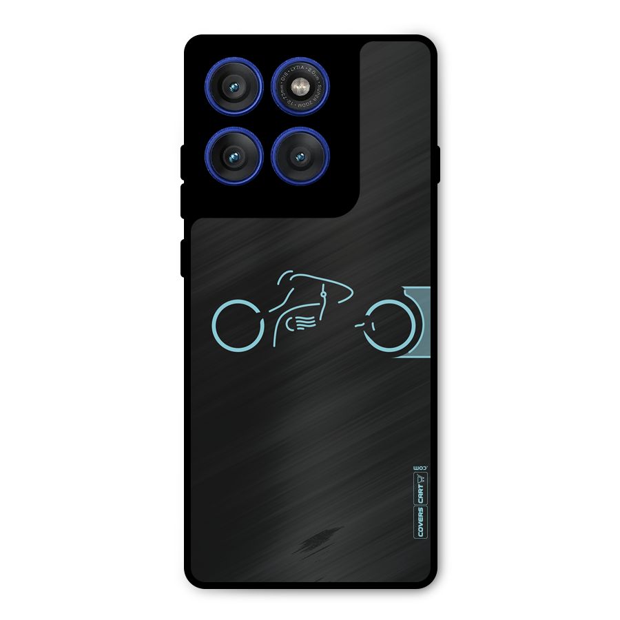 Blue Ride Metal Back Case for Motorola Edge 60 Pro