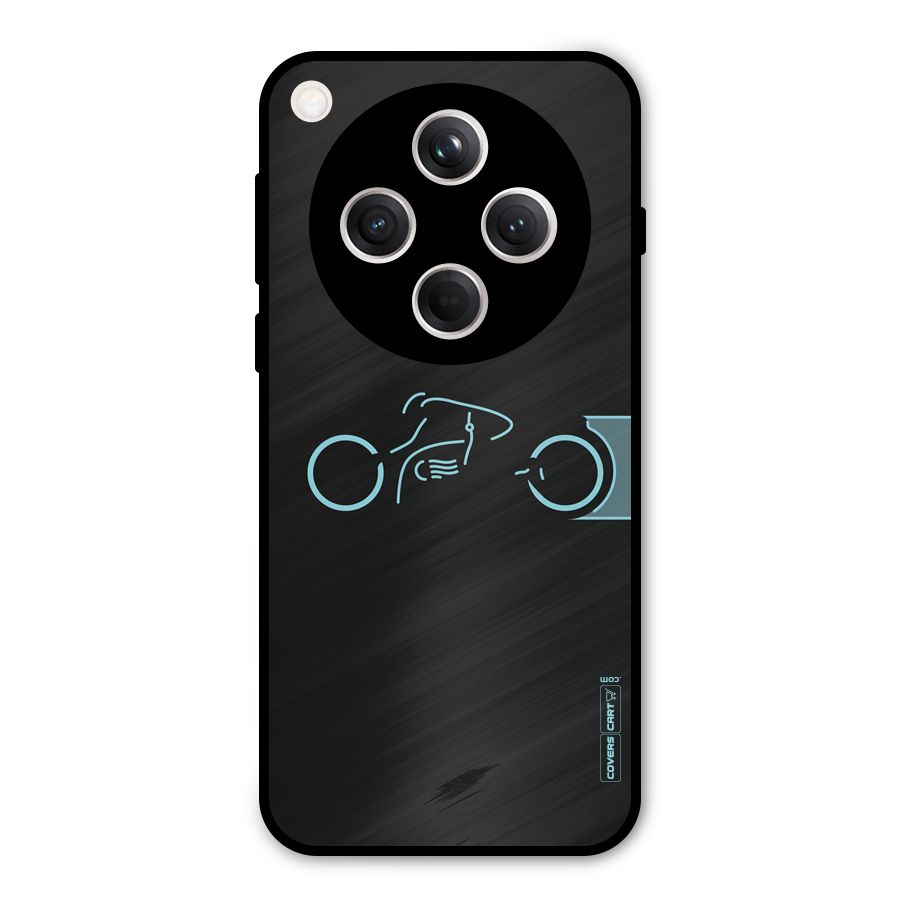 Blue Ride Metal Back Case for Oppo Find X8
