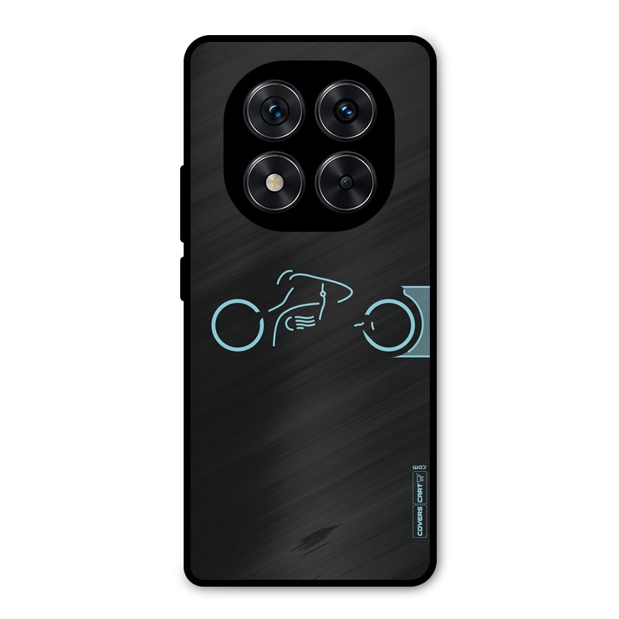 Blue Ride Metal Back Case for Poco X7