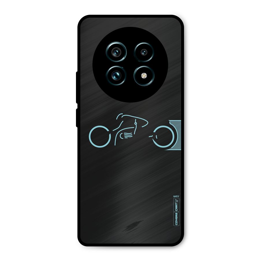 Blue Ride Metal Back Case for Realme 13 Pro Plus