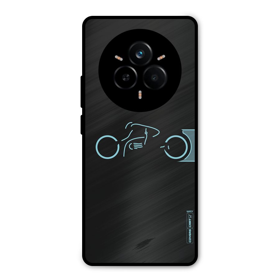 Blue Ride Metal Back Case for Realme 14 Pro