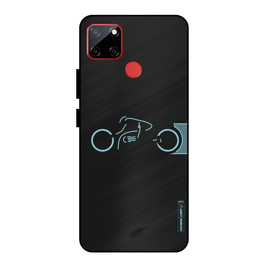Blue Ride Metal Back Case for Realme C12