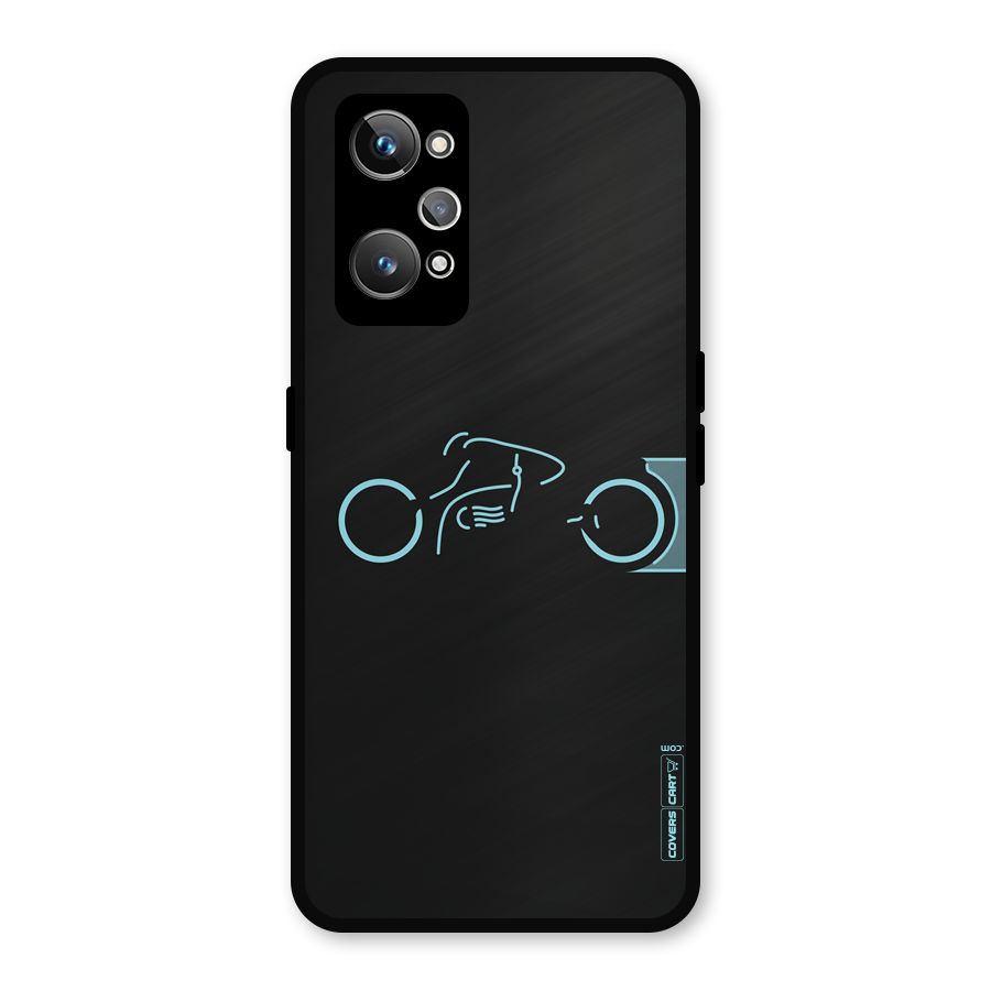 Blue Ride Metal Back Case for Realme GT Neo 3T
