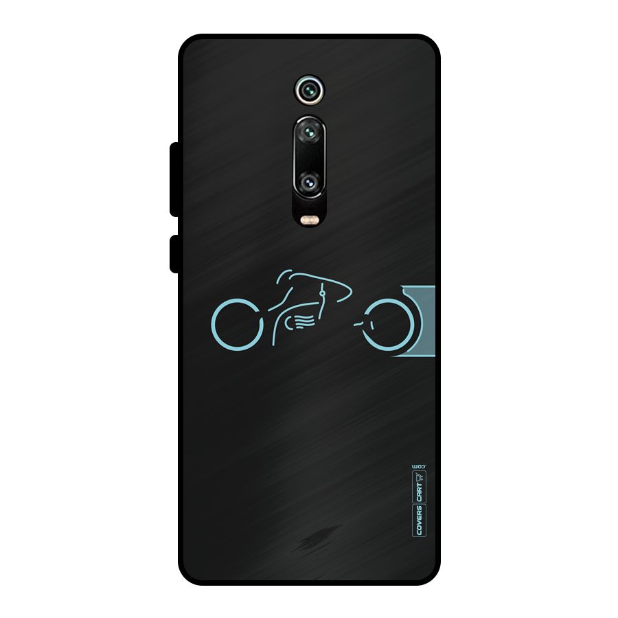 Blue Ride Metal Back Case for Redmi K20