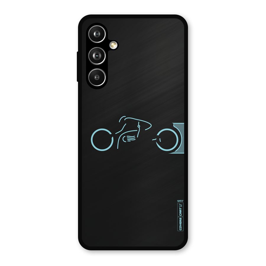 Blue Ride Metal Back Case for Samsung Galaxy M54