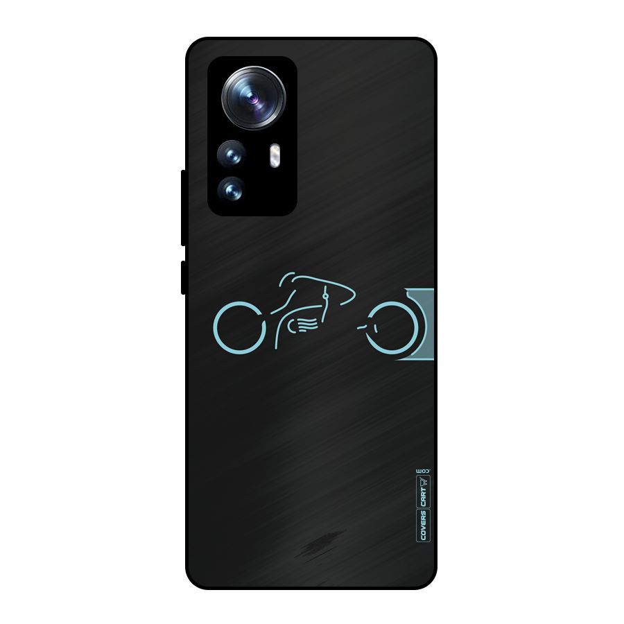 Blue Ride Metal Back Case for Xiaomi 12 Pro
