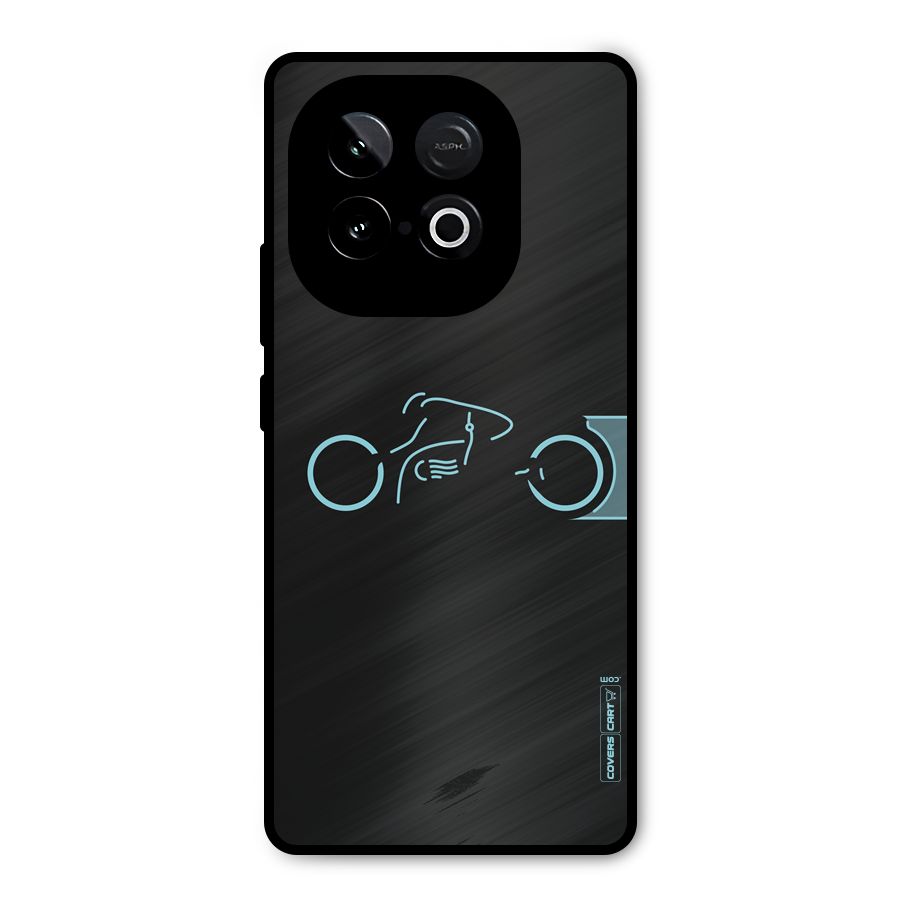 Blue Ride Metal Back Case for iQOO Neo 10