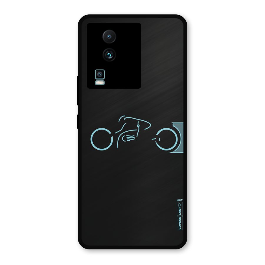 Blue Ride Metal Back Case for iQOO Neo 7