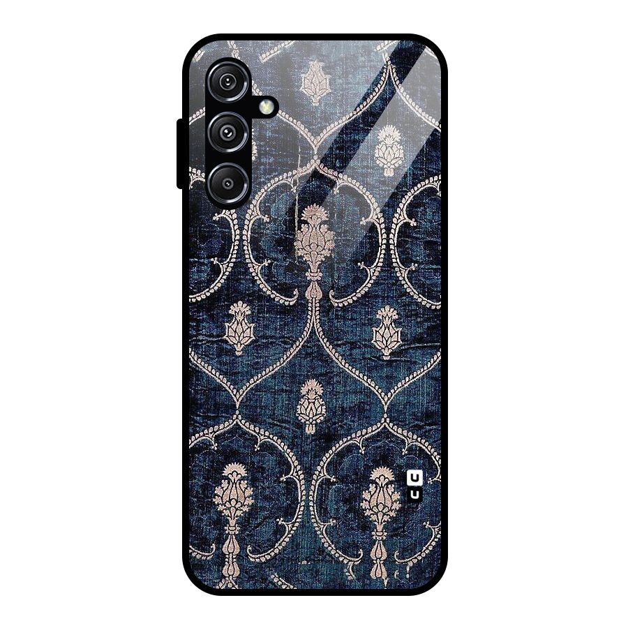 Blue Shade Rug Glass Back Case for Galaxy M34 5G