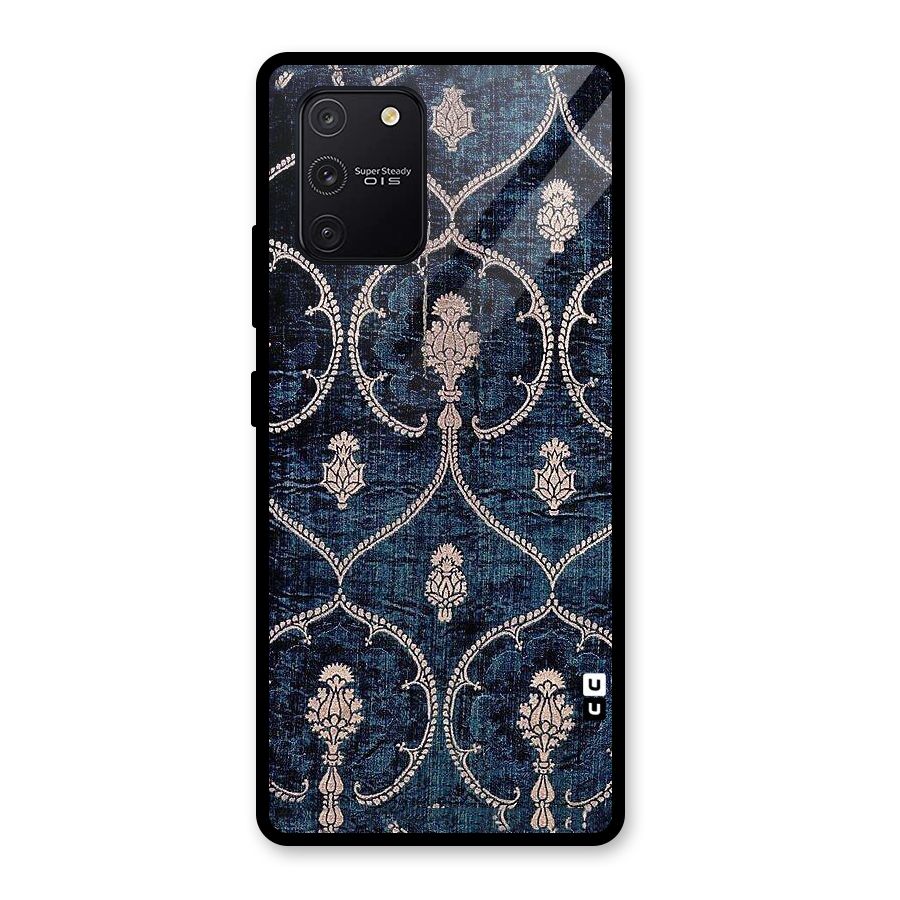 Blue Shade Rug Glass Back Case for Galaxy S10 Lite