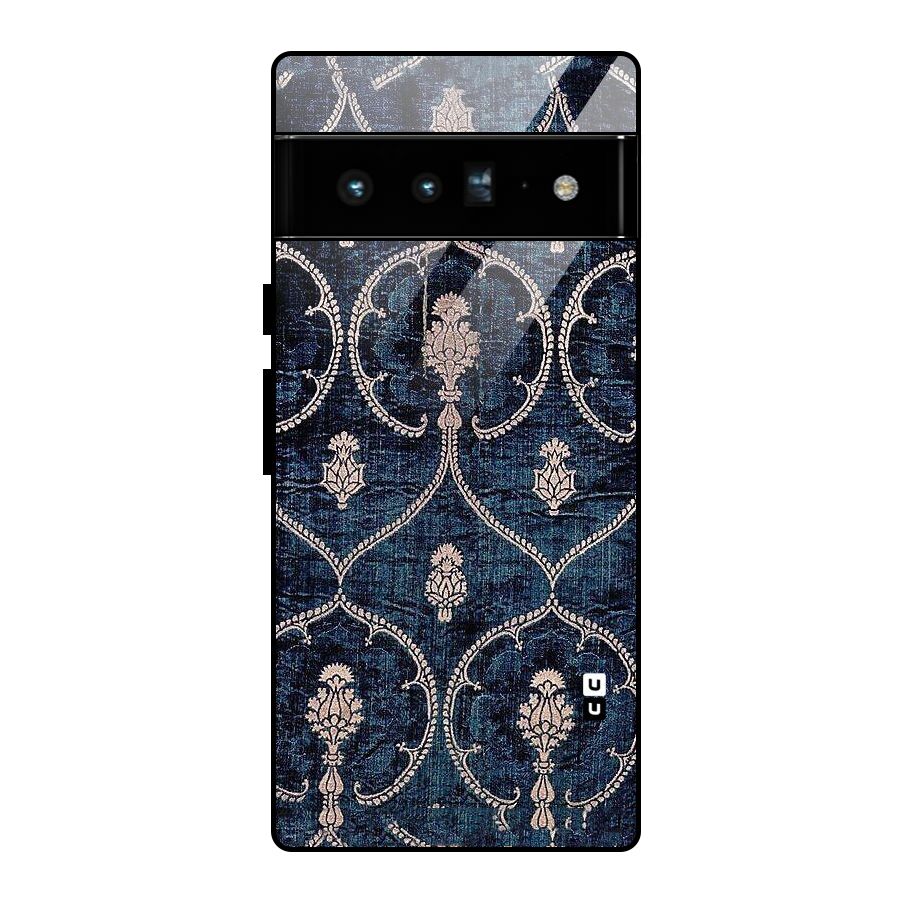 Blue Shade Rug Glass Back Case for Google Pixel 6 Pro
