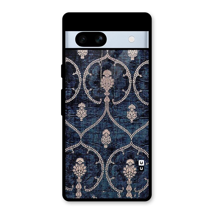 Blue Shade Rug Glass Back Case for Google Pixel 7a