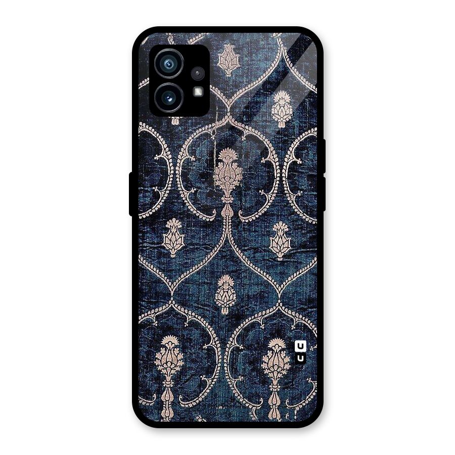 Blue Shade Rug Glass Back Case for Nothing Phone 1