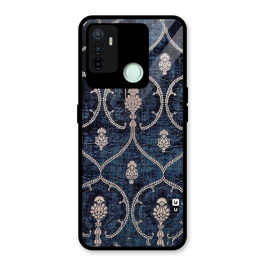 Blue Shade Rug Glass Back Case for Oppo A53