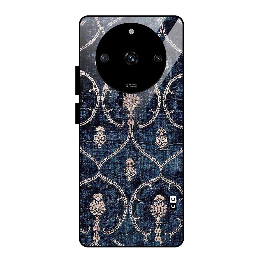 Blue Shade Rug Glass Back Case for Realme Narzo 60 5G