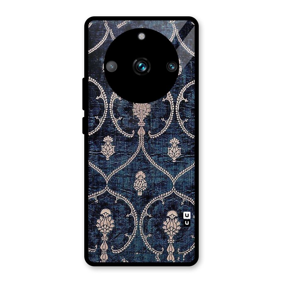 Blue Shade Rug Glass Back Case for Realme Narzo 60 Pro