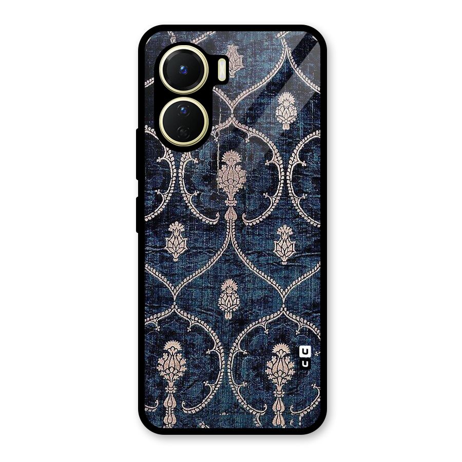 Blue Shade Rug Glass Back Case for Vivo Y16