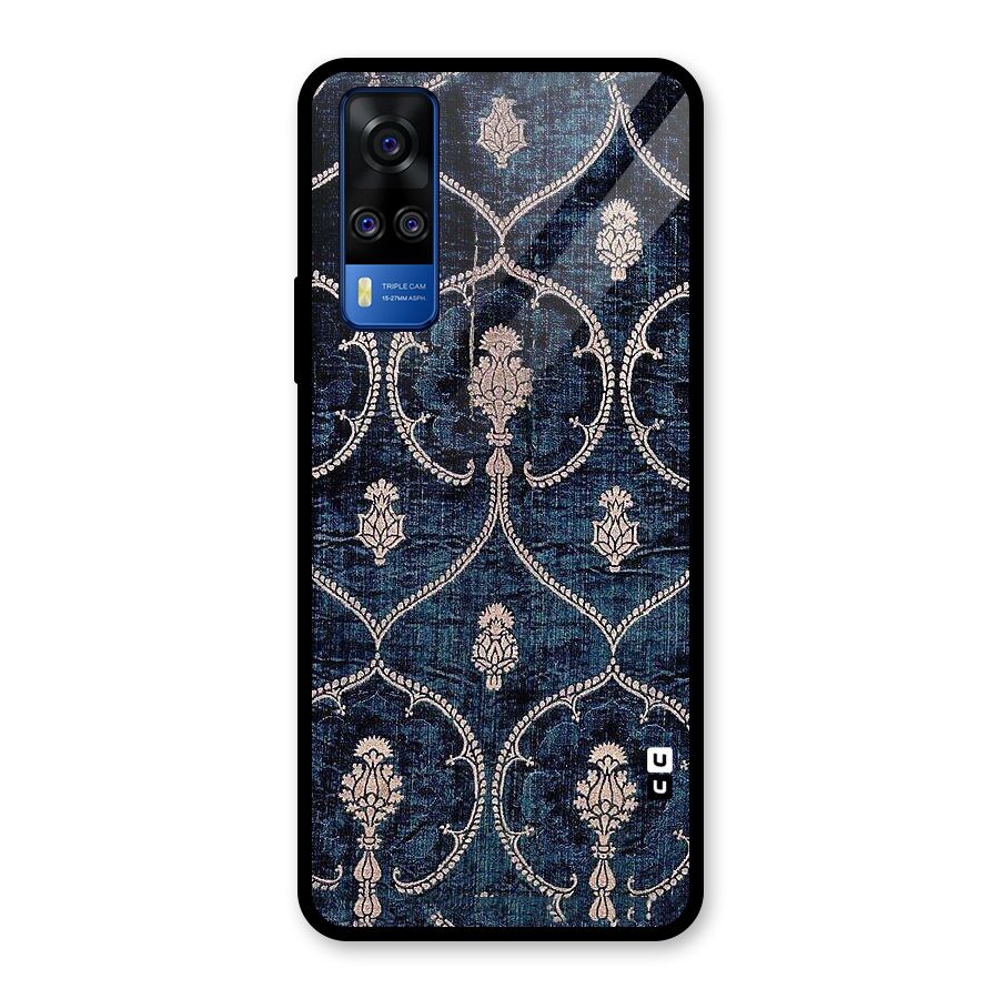 Blue Shade Rug Glass Back Case for Vivo Y31
