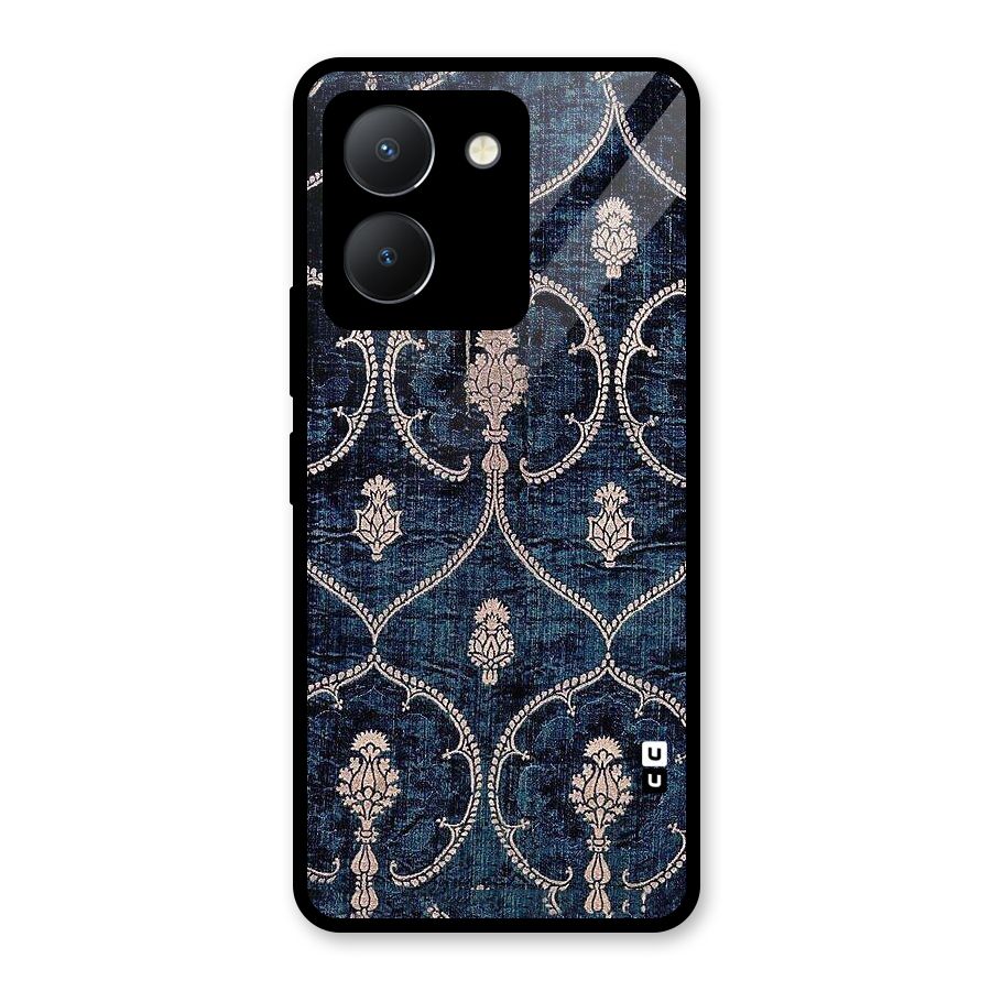 Blue Shade Rug Glass Back Case for Vivo Y36