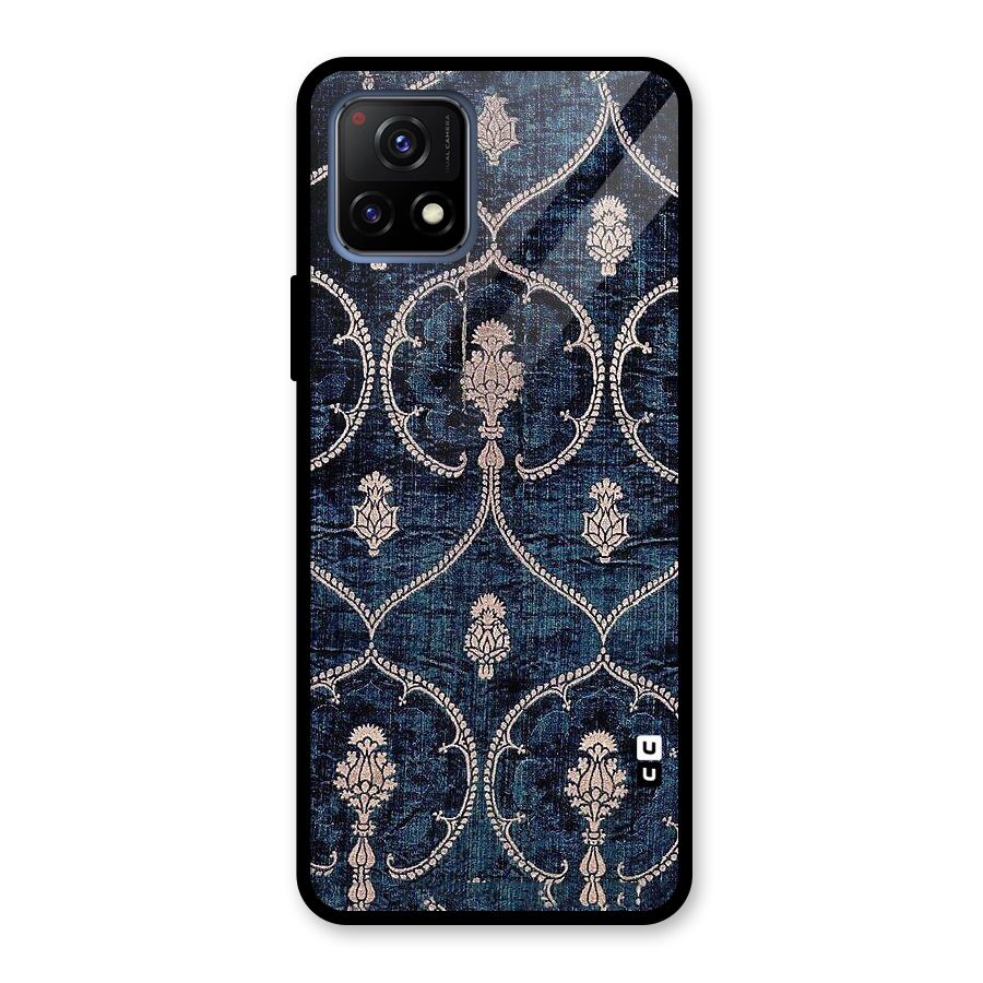 Blue Shade Rug Glass Back Case for Vivo Y72 5G