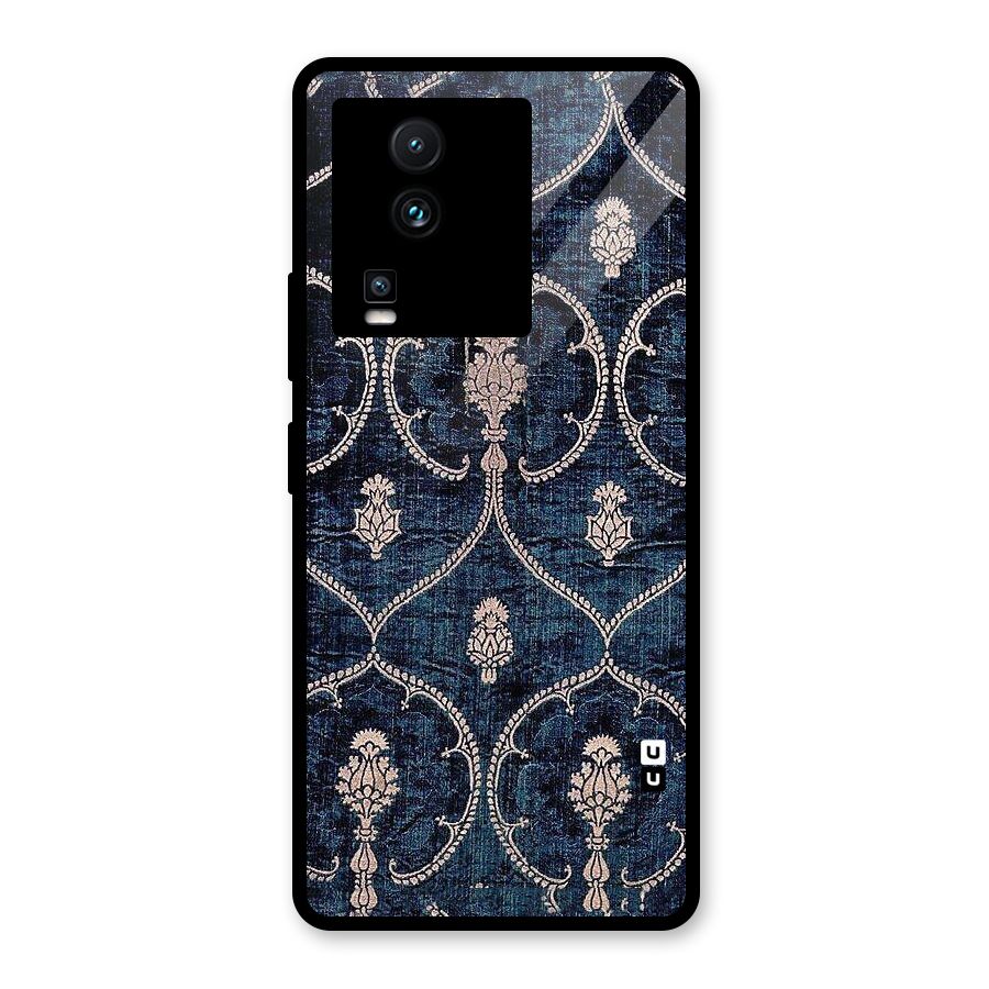 Blue Shade Rug Glass Back Case for Vivo iQOO Neo 7 Pro