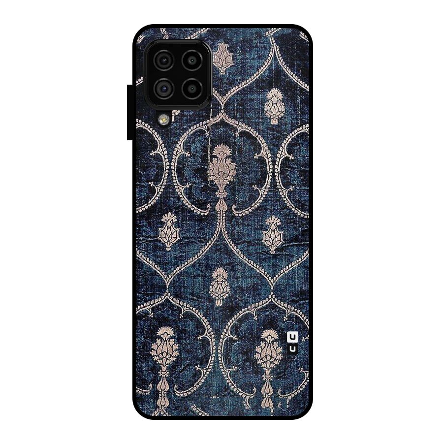 Blue Shade Rug Metal Back Case for Galaxy A22 4G