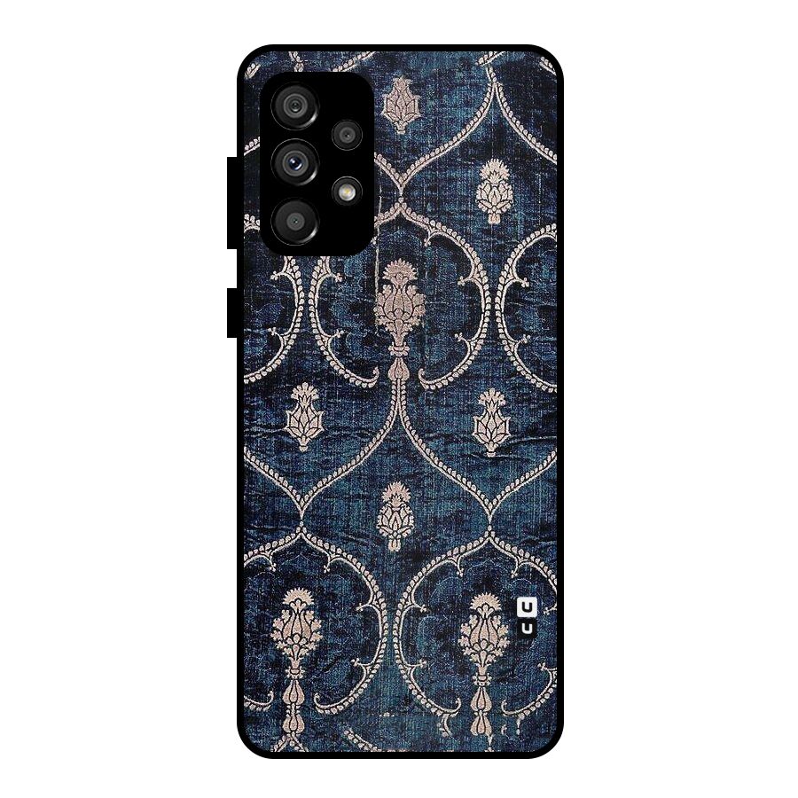 Blue Shade Rug Metal Back Case for Galaxy A73 5G