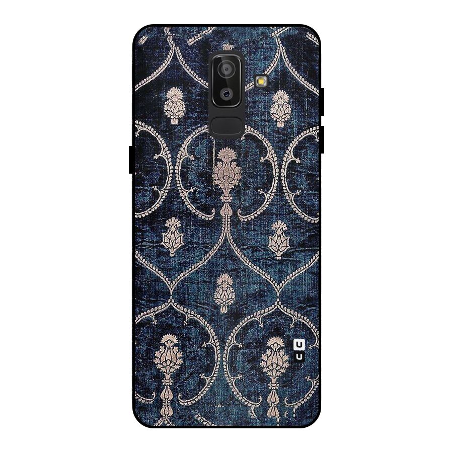 Blue Shade Rug Metal Back Case for Galaxy J8