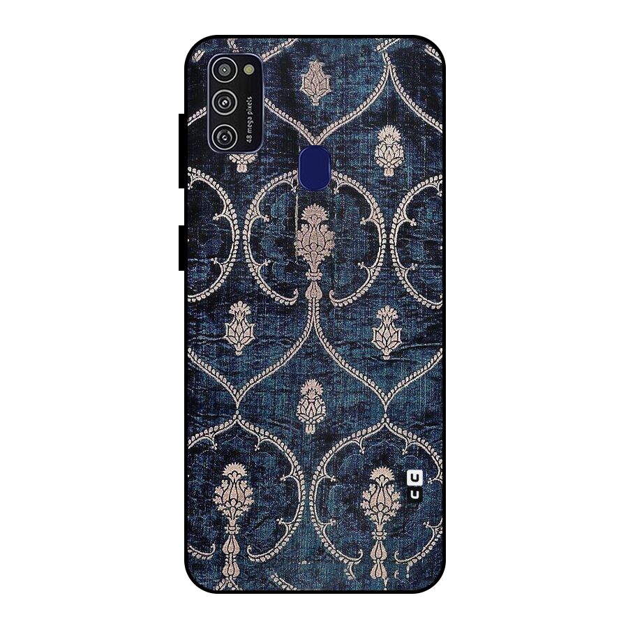Blue Shade Rug Metal Back Case for Galaxy M21