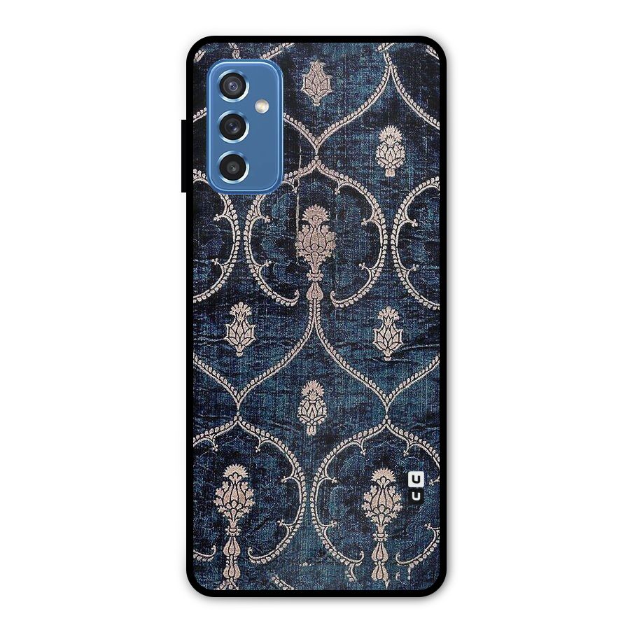 Blue Shade Rug Metal Back Case for Galaxy M52 5G