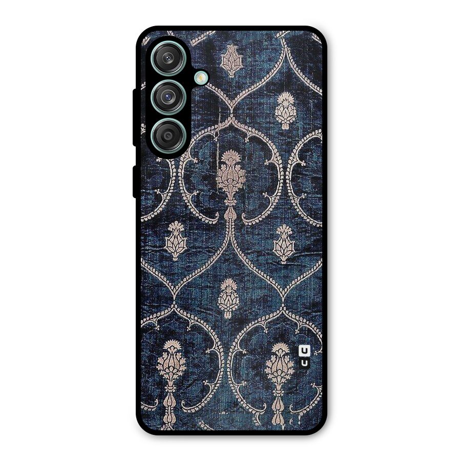 Blue Shade Rug Metal Back Case for Galaxy M55 5G