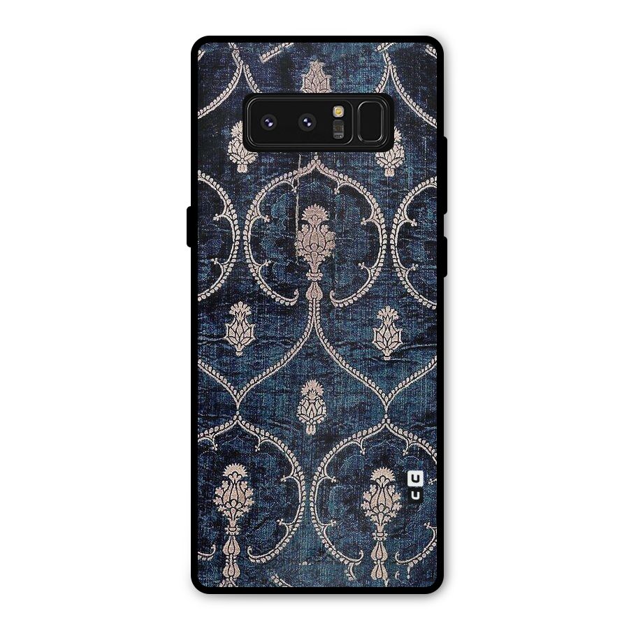 Blue Shade Rug Metal Back Case for Galaxy Note 8