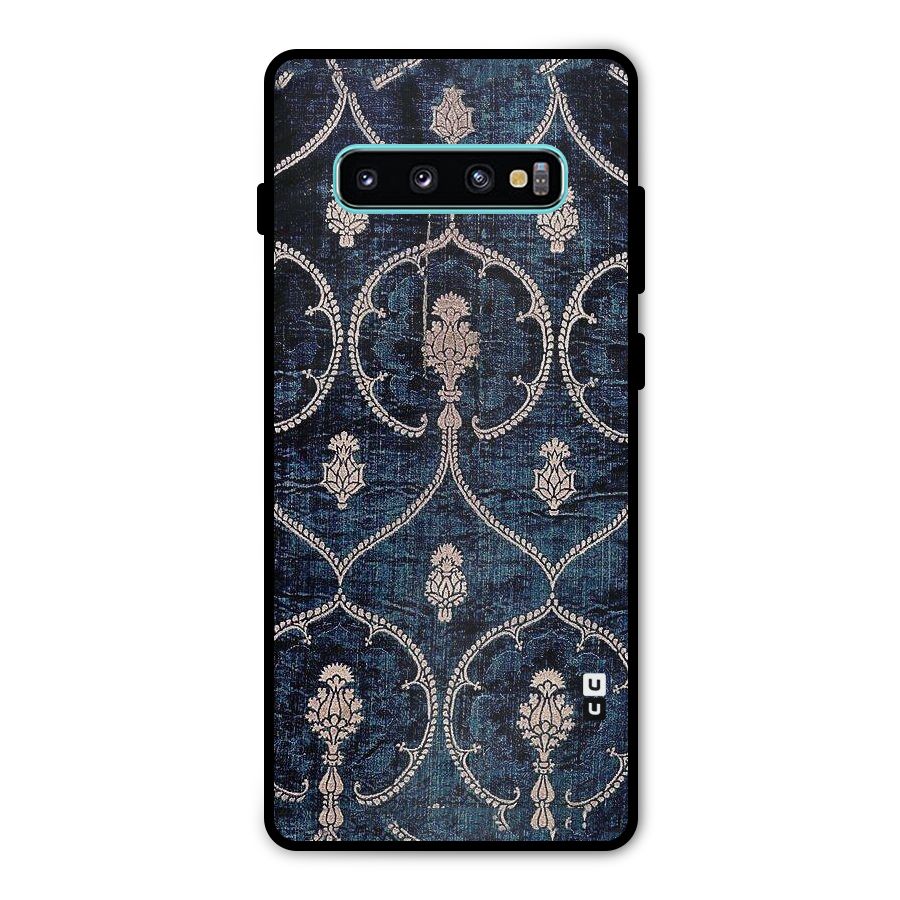 Blue Shade Rug Metal Back Case for Galaxy S10 Plus