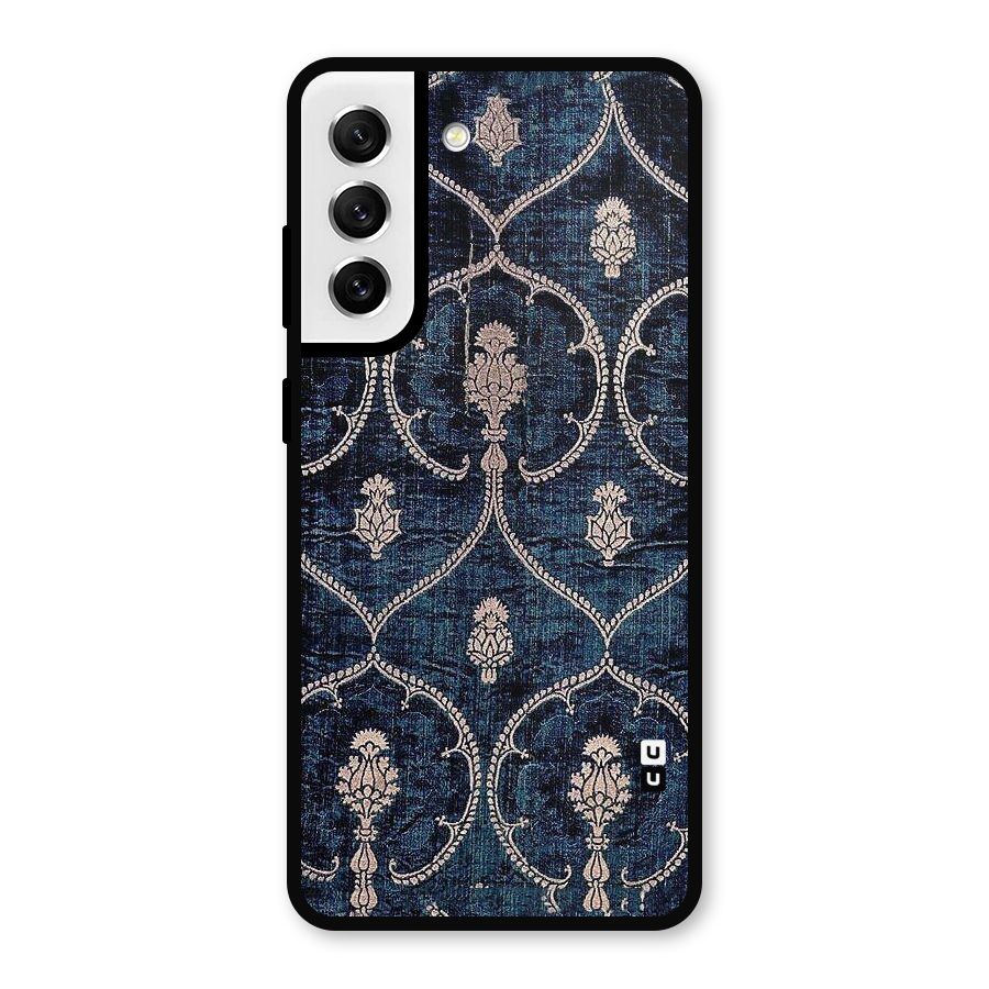 Blue Shade Rug Metal Back Case for Galaxy S21 FE 5G