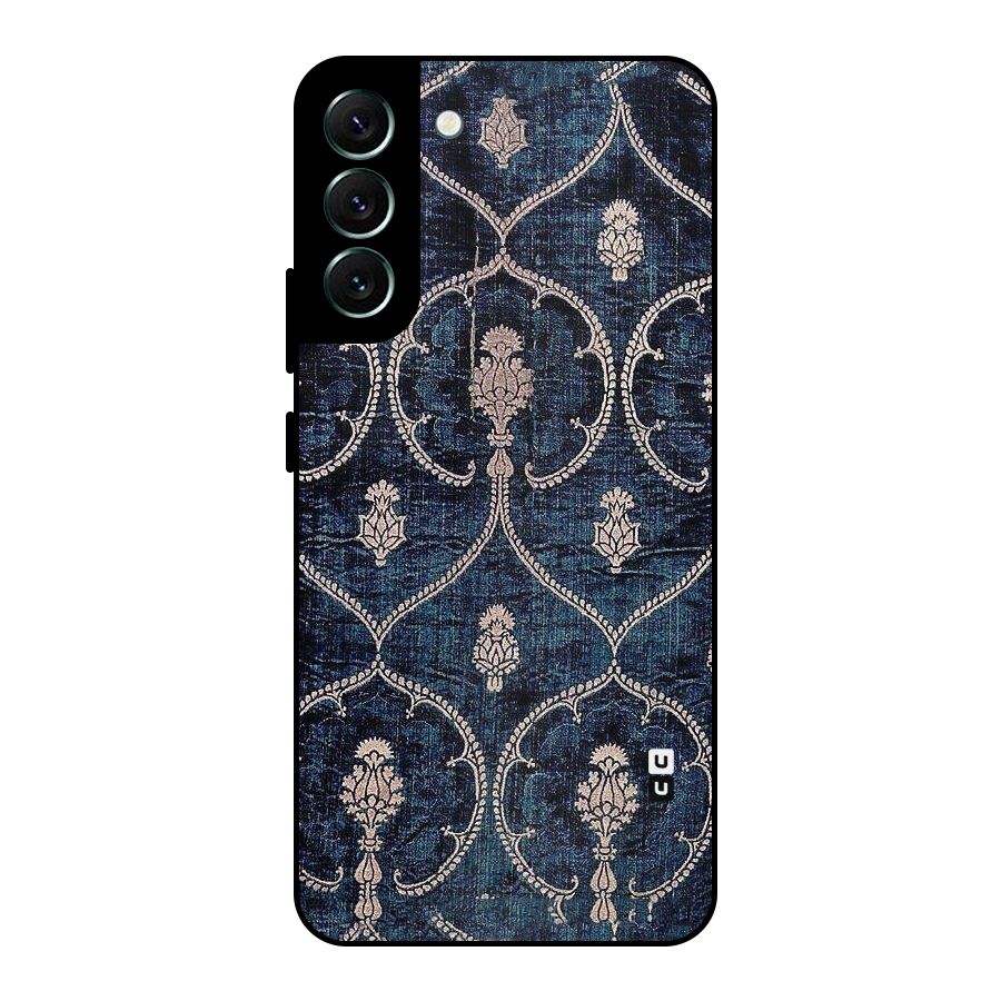 Blue Shade Rug Metal Back Case for Galaxy S22 Plus 5G