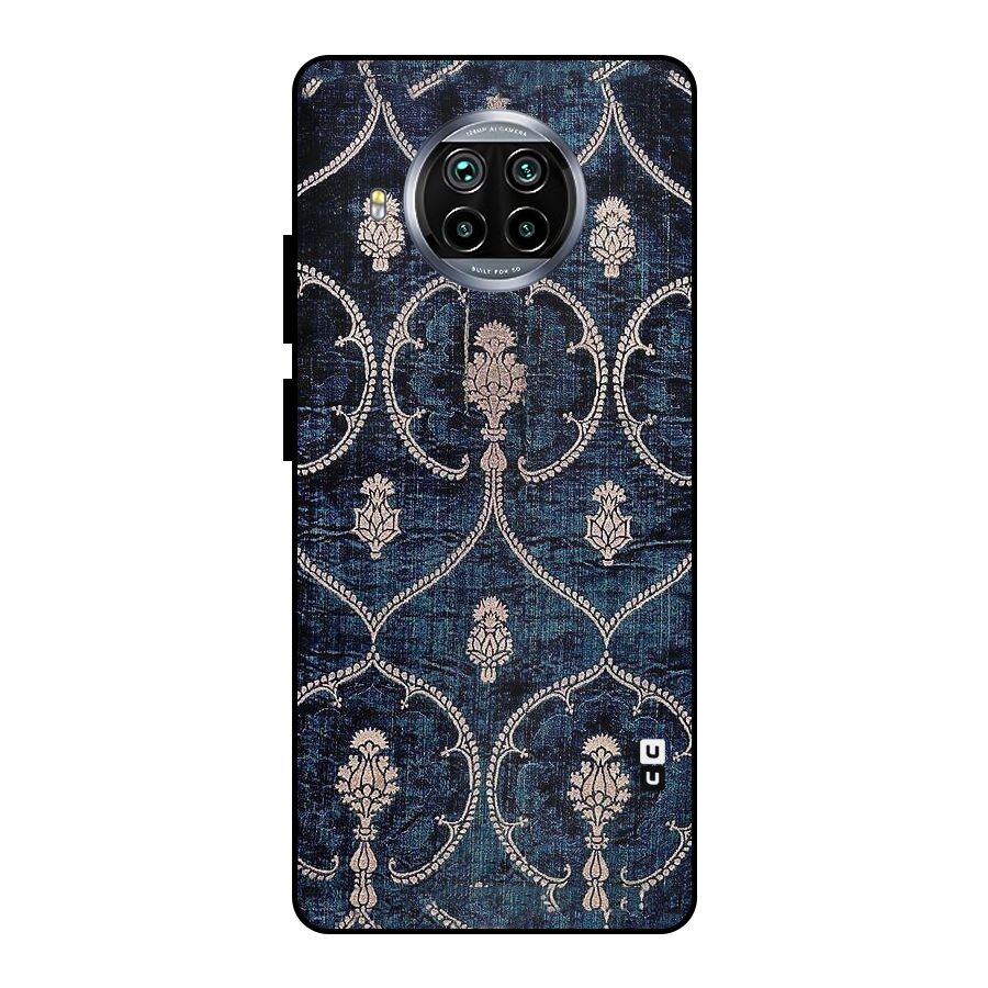 Blue Shade Rug Metal Back Case for Mi 10i