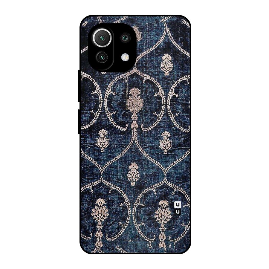 Blue Shade Rug Metal Back Case for Mi 11 Lite NE 5G