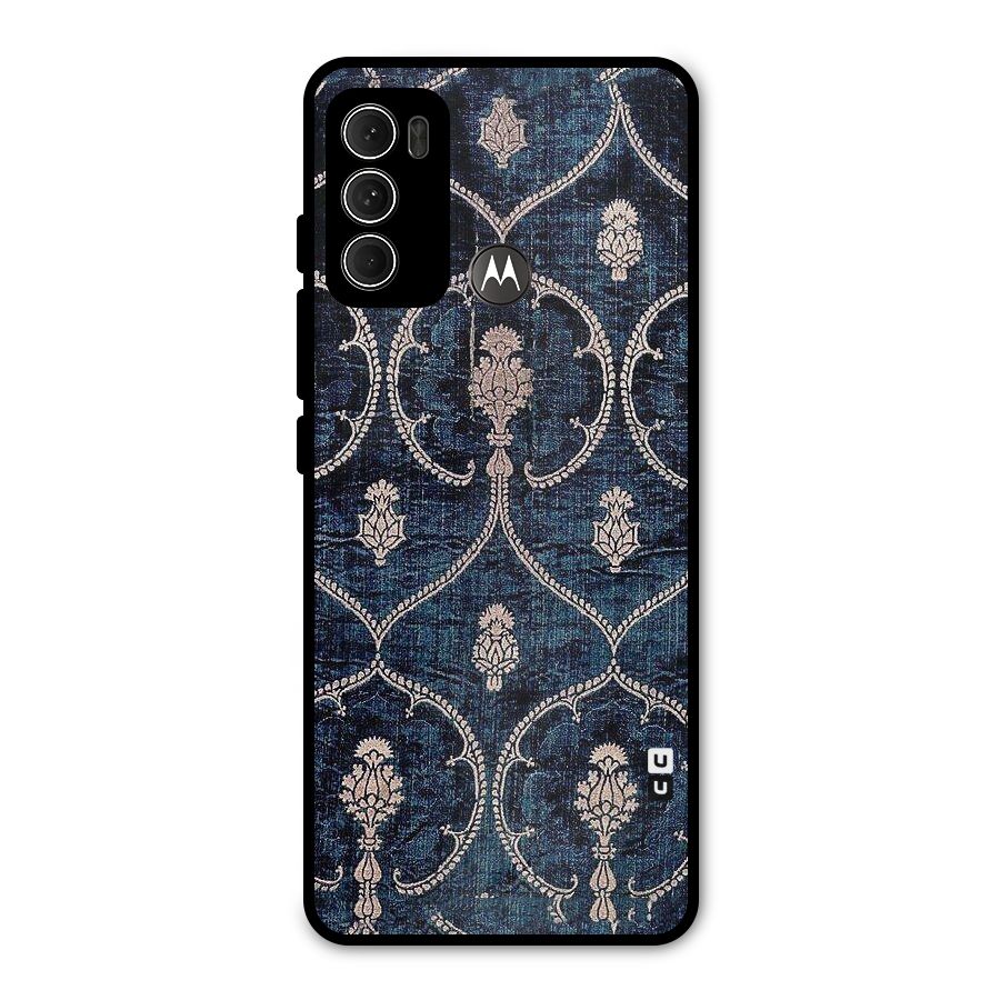 Blue Shade Rug Metal Back Case for Moto G60