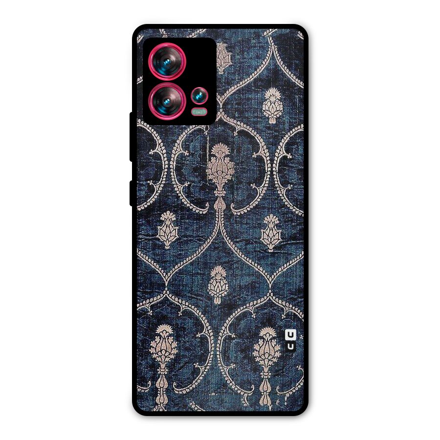 Blue Shade Rug Metal Back Case for Motorola Edge 30 Fusion