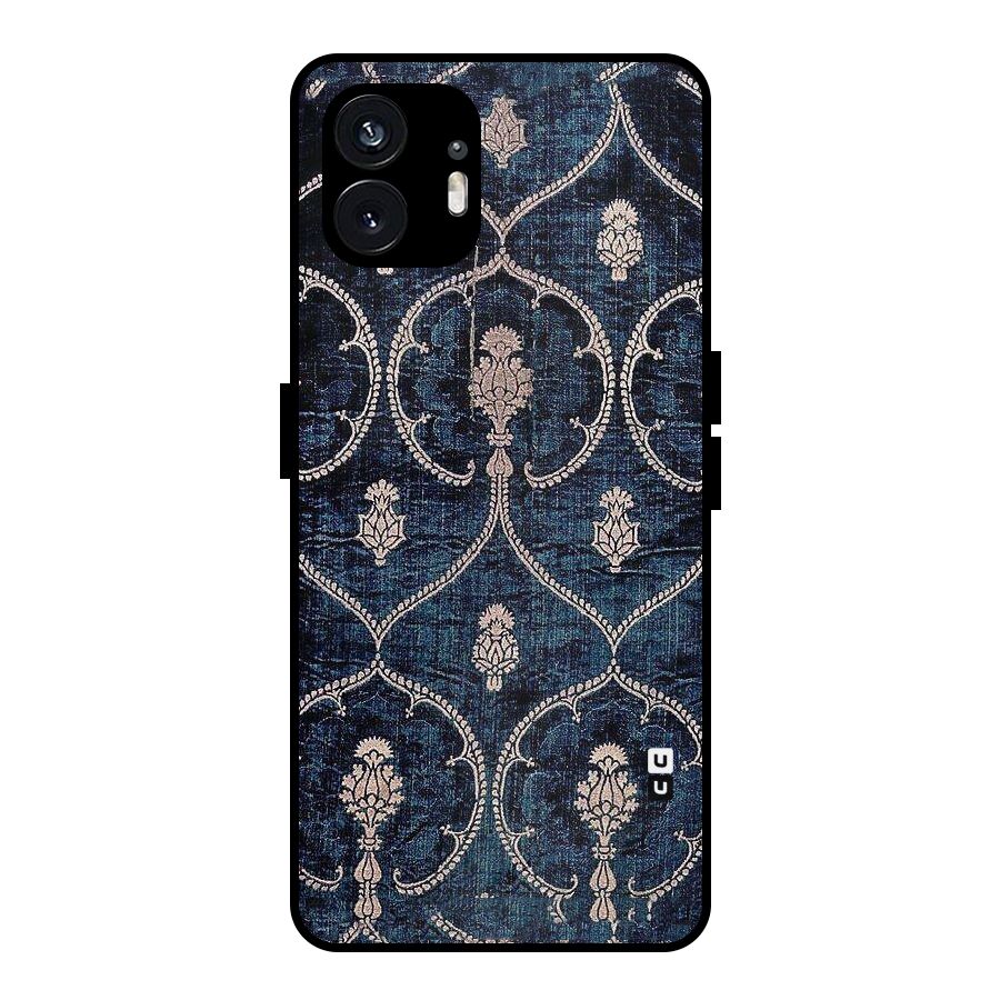 Blue Shade Rug Metal Back Case for Nothing Phone 2