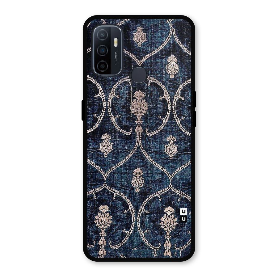 Blue Shade Rug Metal Back Case for Oppo A53